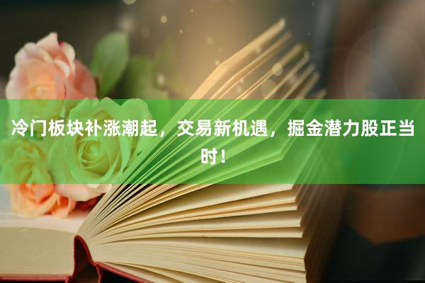 冷门板块补涨潮起，交易新机遇，掘金潜力股正当时！